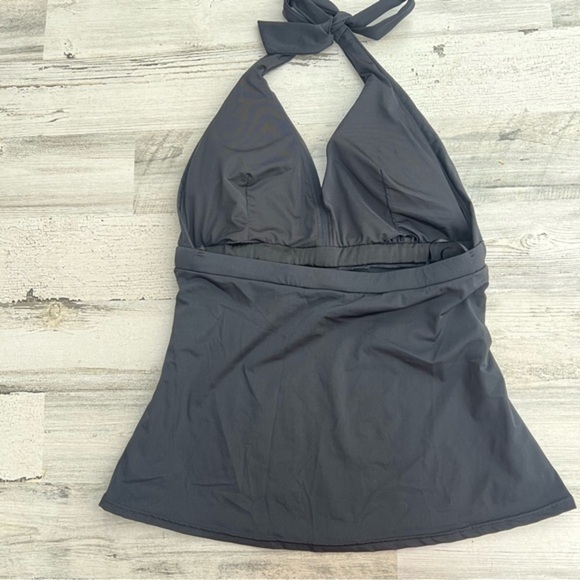 Spanx Halter Neck Top Womens Size 12 Summer‎ Y2K Casual Leisure Crisscross Front - Picture 2 of 8